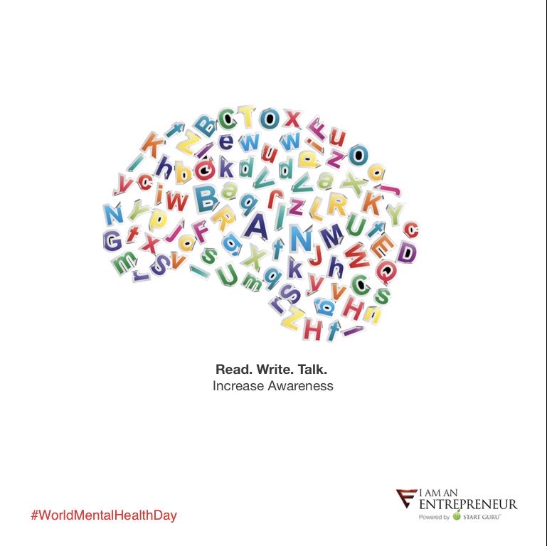#MentalHealth should be part of our daily conversations.

#WorldMentalHealthDay
#IAAE #IAmAnEntrepreneur   #startupindia #Startup #startupbusiness #startups #startupindiaclub #startupindiafornewindia #startupcompany #startupindianews #startupideas #startupbusiness