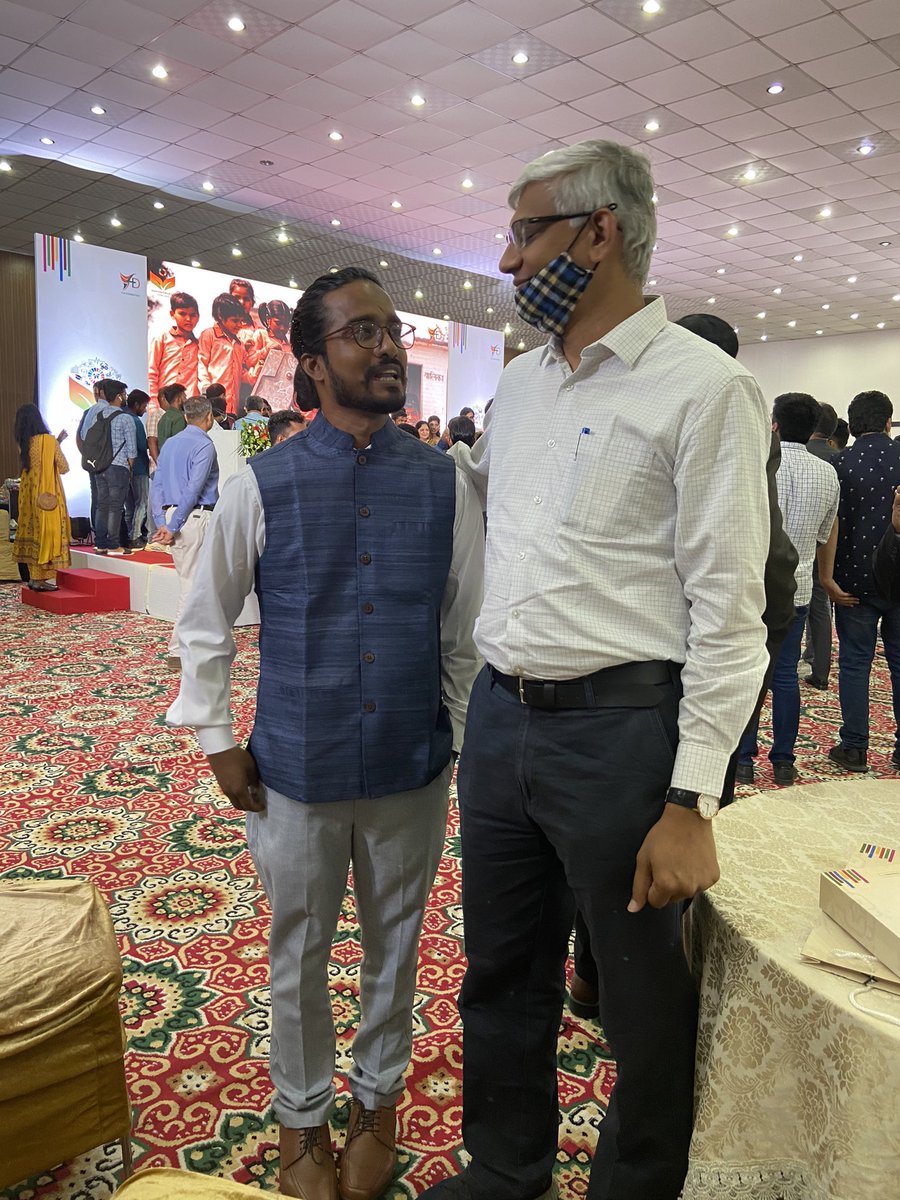 mahendragurve's tweet photo. It was a pleasure to meet Dr Abhay Jere Ji , CIO Ministry of Education. He is the brain and driving force behind MHRD’s Smart India Hackathon initiative and promoting all innovation related initiatives in higher education institutions. @abhayjere https://t.co/niSn3vlW6Z