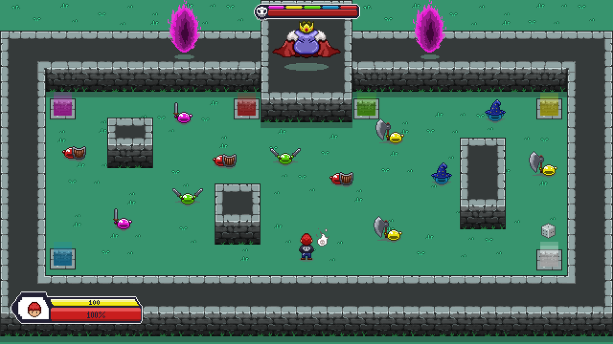 trnkdev's tweet photo. First draft for my university assignment v2.0😤

#pixelart #pixelartist #gamedev #aseprite #hobby https://t.co/JXWcW4JPm0