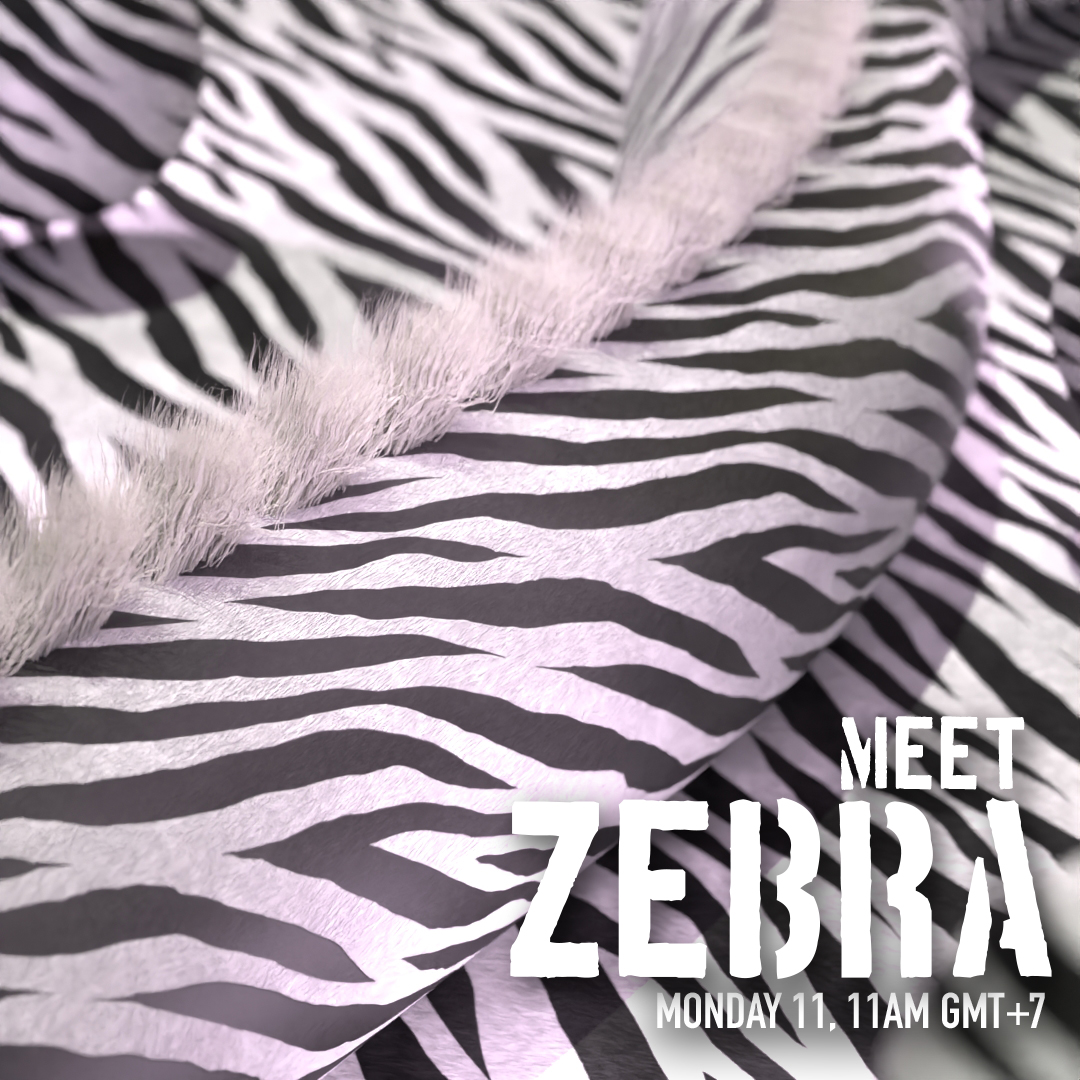 pythonX_world's tweet photo. Meet "Zebra" the Python-X  tomorrow morning (Monday 11 , 11am GMT+7)
at https://t.co/JtbyLasajj

@opensea #NFTTHAILAND https://t.co/OB9K8sql5N