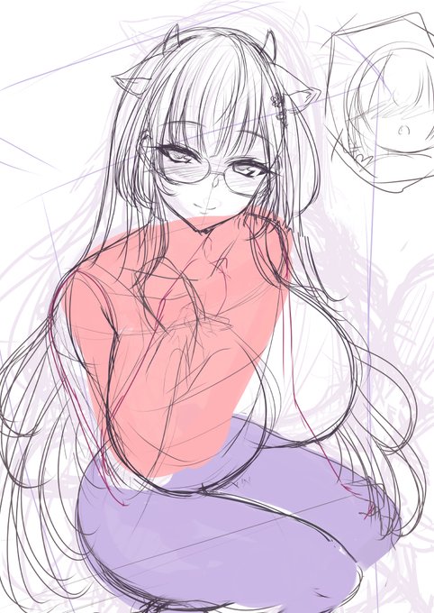 次回の超大ラフ 