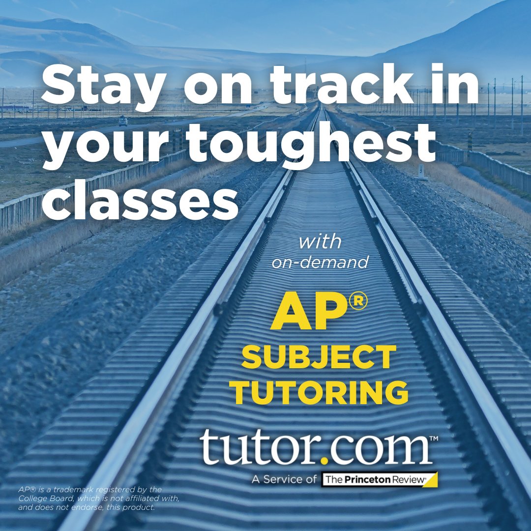 Looking for help in your toughest classes? <a href="/tutordotcom/">Tutor.com</a> provides FREE expert tutoring in several AP subject areas—so you can review concepts and be prepared come exam day.

To get started, grab your library card and head to buff.ly/2R1d6lj!