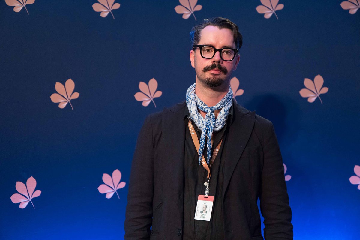 Max Eriksson, reżyser filmu Blizny Alego Boulali/ The Scars of Ali Boulala
podczas sesji Q&amp;A.
Max Eriksson, director of the film The Scars of Ali Boulala during the Q&amp;A session. #wff #37wff #warsawfilmfestival #warszawskifestiwalfilmowy