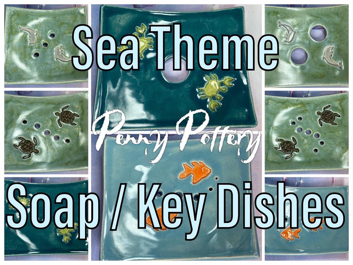 PennyPotteryUK's tweet image. It’s been a while since I have made these. I am pleased to be able to list nine new soap dishes with the popular sea theme.

etsy.me/3oIEYci

#Soapdish #KeyDish #CeramicGift #ChristmasGift #PotteryGift #smallbusiness #supportsmallbusiness