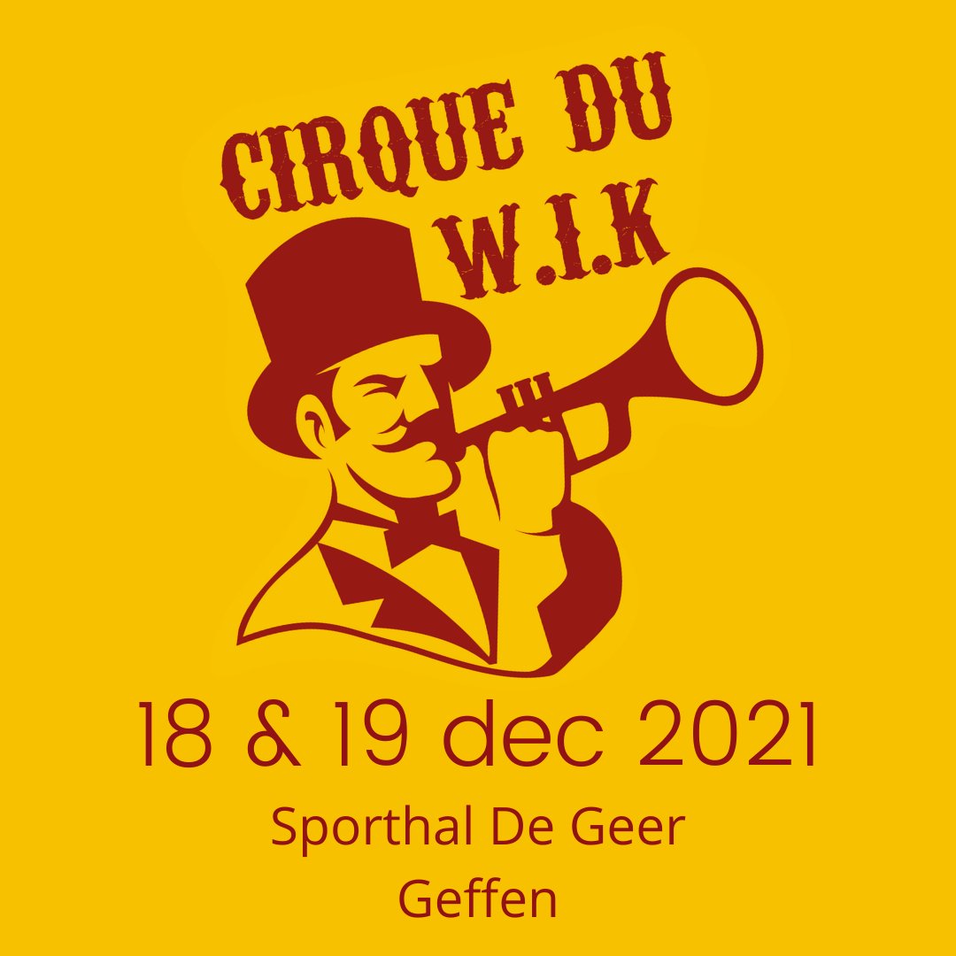 wikgeffen's tweet photo. Samen met vele andere Geffense verenigingen presenteren wij: Cirque du WIK!
#komtdatzien #meerinfovolgt #cirqueduwik https://t.co/sCHL5D3VM0