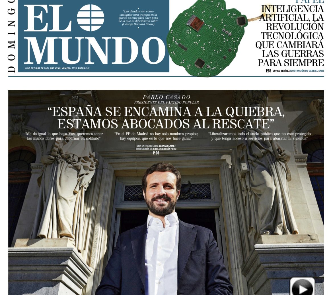 Celebrar con una sonrisa que vamos camino de la quiebra. Menos mal que es mentira.