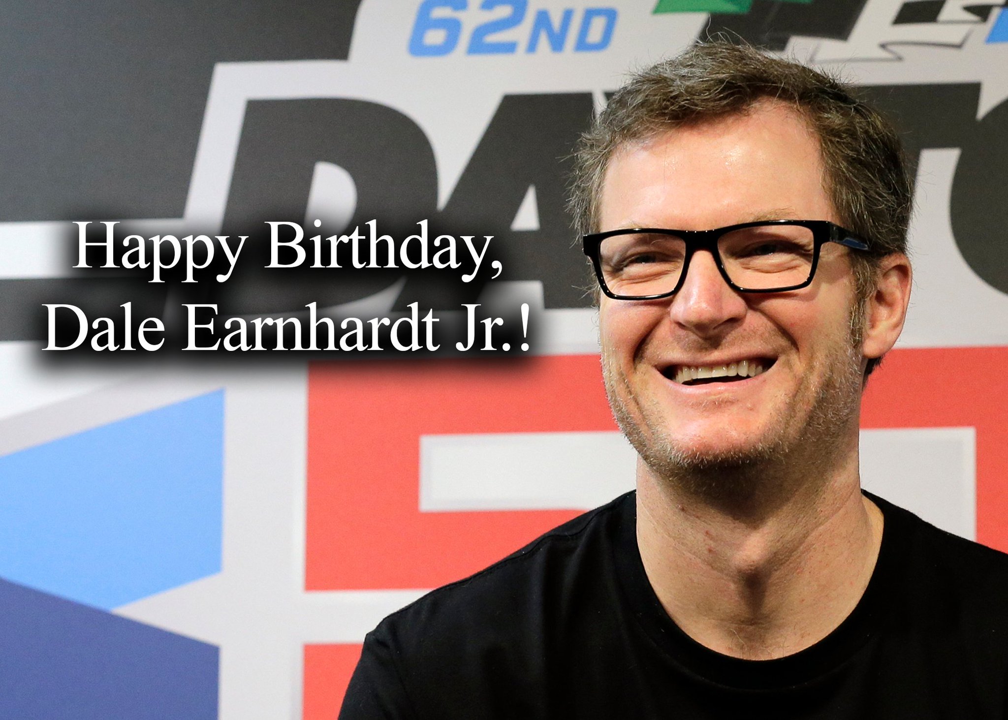 Happy birthday to Dale Earnhardt Jr.! The auto racing icon turns 47 today.  