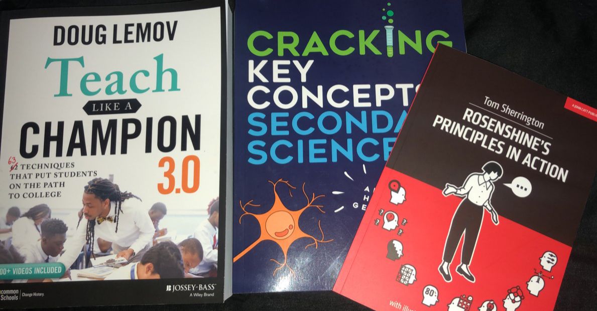 MrZmahmood's tweet photo. Added new books to my weekend reads. Let's see what new strategies I can  implement in my teaching .@Doug_Lemov @teacherhead #TLAC3 https://t.co/ATfzw4gnFP