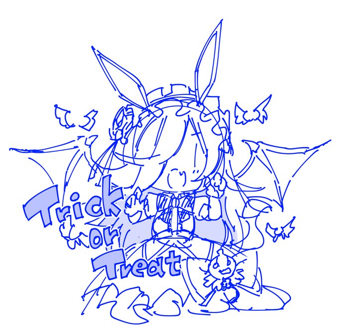 ライスシャワーハロウィンバージョン!!
ウマ娘のイラストをアイコンに自由に使っていいですよ!って配布いいんだっけ?? 