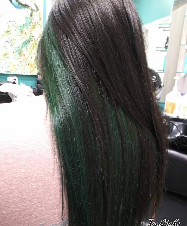 25 Green Hair Color Ideas to Rock in 2023  The Right Hairstyles