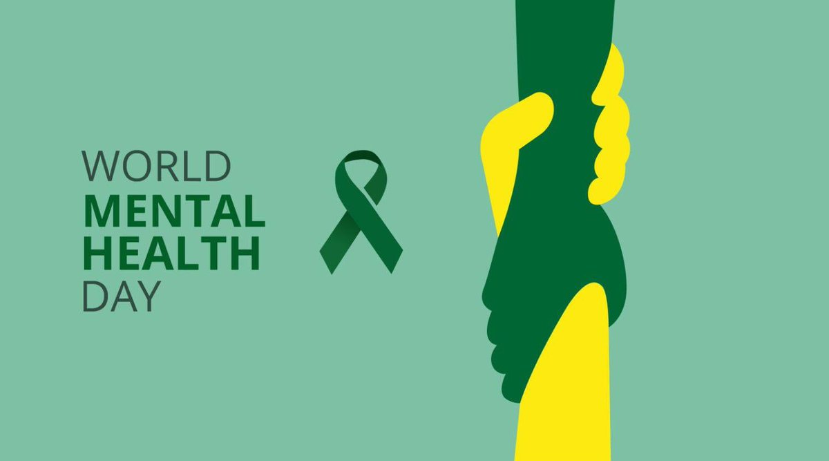teamunbreakable's tweet image. Let’s engage in conversation this #WorldMentalHealthDay to end the stigma, give awareness and provide support. 💛💚 Showing empathy and compassion can change the world.