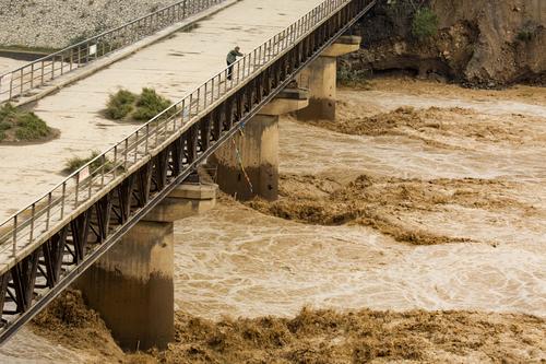 photo_cns's tweet image. Sanmenxia Reservoir opens the gates to discharge flood in response to the No. 3 flood peak of this year, Henan Province, Oct.7, 2021. (Photo by Jiang Hua/CNSPHOTO)
#Sanmenxia #Reservoir #flood