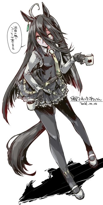 練の習。とりあえず原案verで一回描いてみましたがパーツが良く分からないので実装を待つ! 