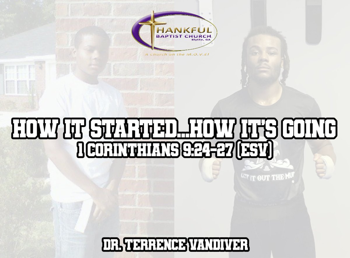 drtvandiver's tweet image. Photos used with permission. @QevansJr  is a good sport and a great object lesson for today’s message! Join us at 11:00am live or virtually for the 2nd installment of our series,”Making the Move”. Today’s message…