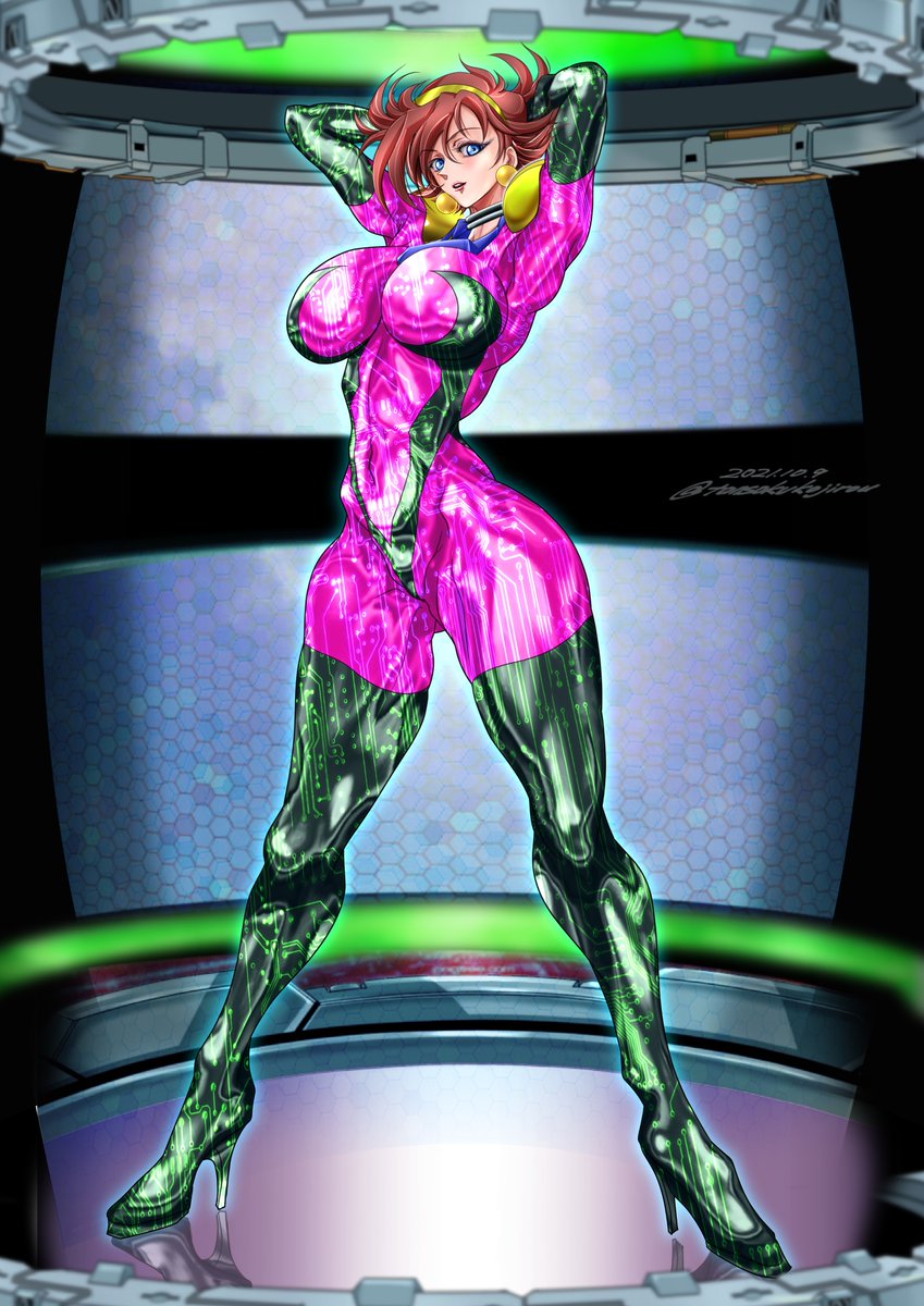 skeb依頼絵 納品させていただきました〜
「Gガンダム・レインミカムラのファイティングスーツ装着シーン」です。ちなみにGガン・Fスーツネタの依頼は三度目ですが今回はエロい要素は少なめです。(ま、差分でヌードも描きましたが・・w)
https://t.co/CI0h9iIdmm
 #Gガンダム 