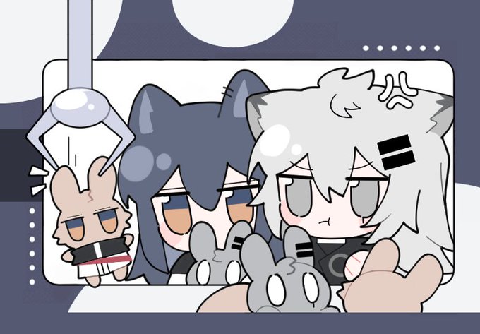 アークナイツ「#テキサス ​#ラップランド ​#アークナイツ 」溪涧