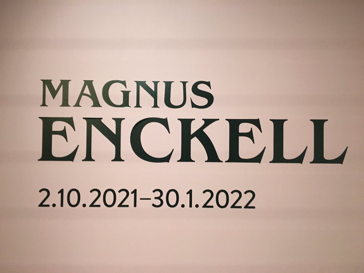 HaveMik's tweet photo. Vaihteeksi museopäivä. @taidemuseo on rakentanut hienon kokonaisuuden Magnus Enckellin teoksista. #tampere #tampereentaidemuseo #magnusenckell #museokortti https://t.co/nEVhcGCm38