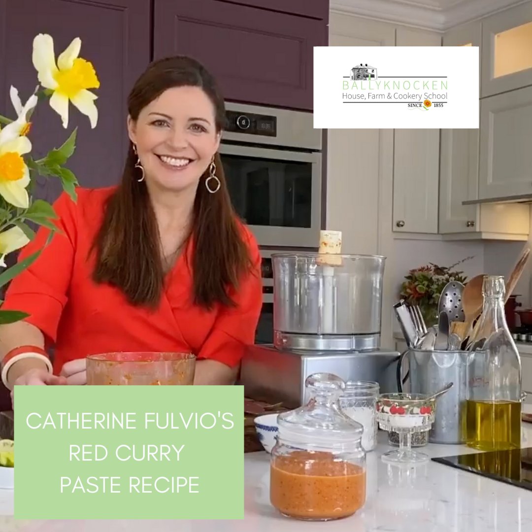 BallyknockenHCS's tweet photo. Swipe for the full recipe for @Cfulvio's easy Red Curry Paste
Also if you missed it, check out the full follow along video from yesterday on her YouTube Channel: https://t.co/7TBRuUyt57
.
#RedCurryPaste #CurryPaste #EasyRecipe #CurryRecipe #BallyknockenCookerySchool https://t.co/L1HZhDoKjp