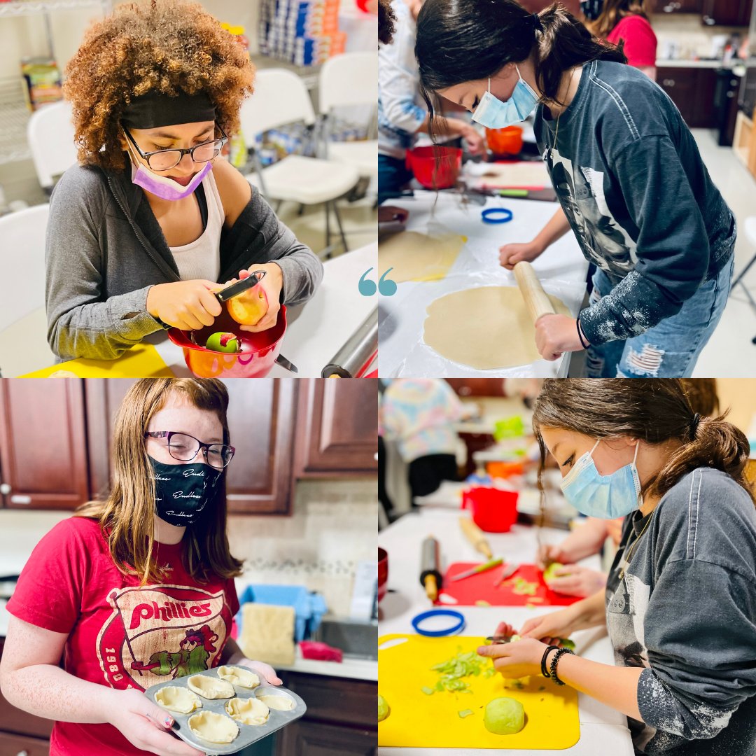 Students learned how to make some delicious fall treats!