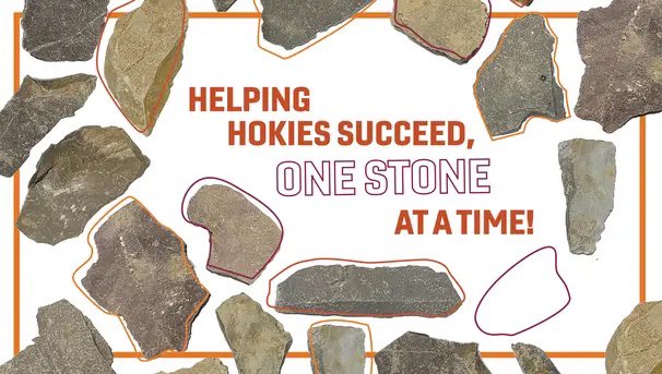 milleson's tweet image. Calling all #Hokies! Do you want a piece of Hokie Stone? Join me in making a gift of $15+ to the Beyond Boundaries Scholarship fund, and @virginia_tech will send you a chip of Hokie Stone. Today’s the last day! give.vt.edu/chipin