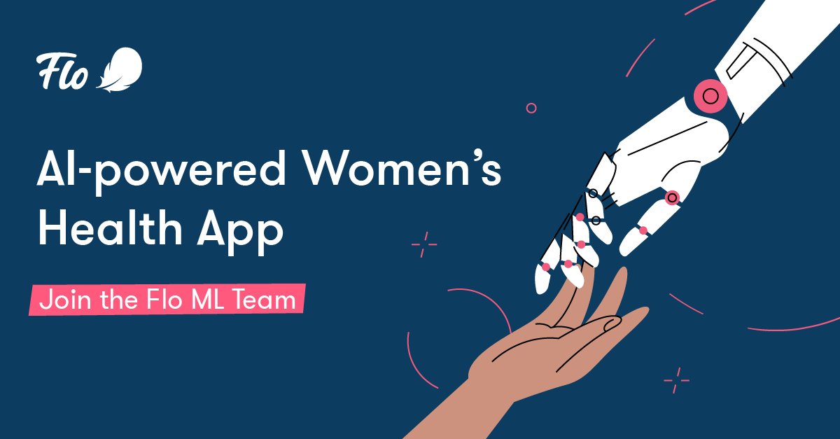 #TechJob alert!Our amazing sponsors <a href="/flotracker/">Flo App</a> are offering some new opportunities:
➡️ Machine Learning Engineer lnkd.in/d4tacfwf 
➡️ Site Reliability Engineer-Machine Learning lnkd.in/dgPF-PpD 
➡️ Machine Learning Researcher lnkd.in/dbqdccbr
Go With the FLO