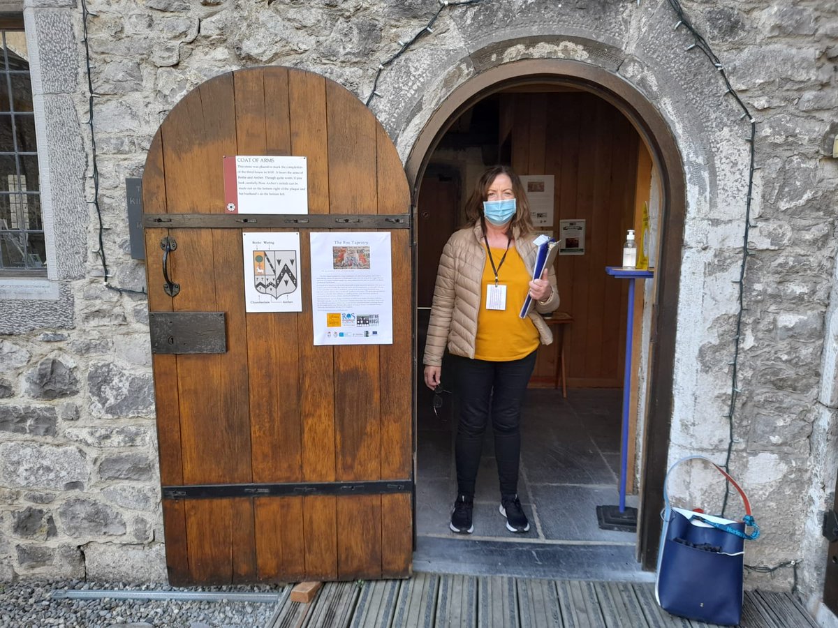 kilkennyday's tweet image. We are getting ready here at @rothehouse   to hear an inspiring talk by the artist Ann Griffin Bernstorff, who devised the Ros Tapestry project. Stitchers will also be sharing their experiences. 
#Kilkennyday #rostapestry #creativeireland @liznolan78_liz