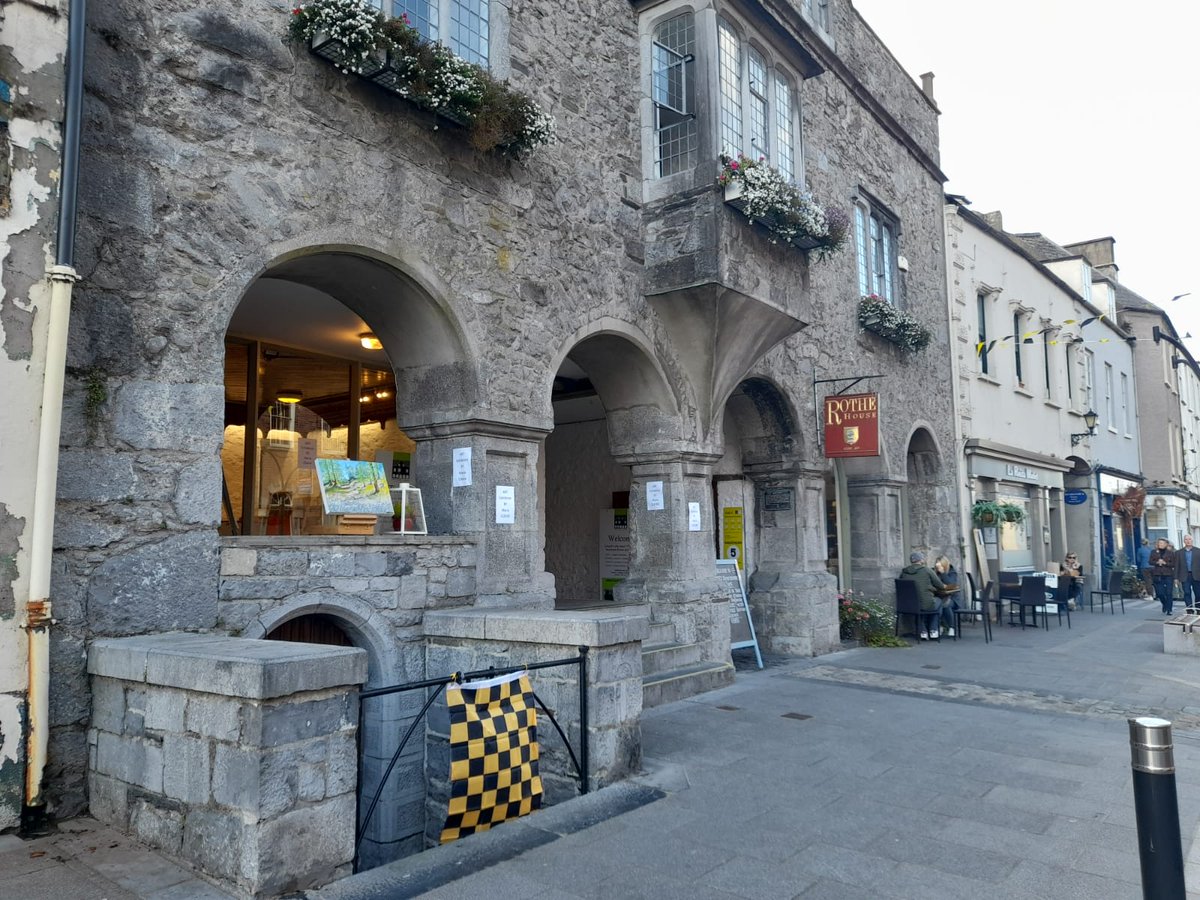 kilkennyday's tweet image. We are getting ready here at @rothehouse   to hear an inspiring talk by the artist Ann Griffin Bernstorff, who devised the Ros Tapestry project. Stitchers will also be sharing their experiences. 
#Kilkennyday #rostapestry #creativeireland @liznolan78_liz
