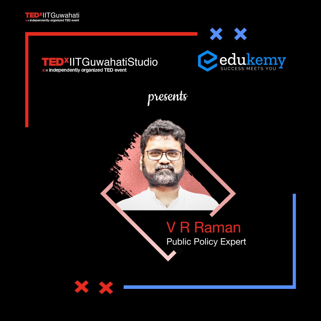 tedxiitg's tweet photo. Presenting our first TEDx Studio speaker,
@weareraman
VR Raman, Head of Policy, WaterAid India.
He talks about the harsh reality faced by the community of manual scavengers.
Stay tuned for the talk release!
#tedx #tedxstudio #community #ideasworthspreading #tedxiitguwahatistudio https://t.co/dWzcvB4rqA