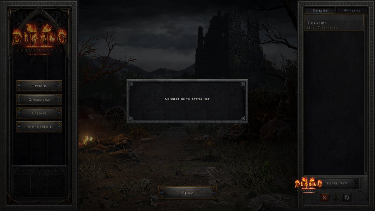 shyam000v's tweet photo. sad life @diablo2 servers are down again thanks for spoiling the weekend @Blizzard_Ent #DIABLO #Diablo2Resurrected #badserver https://t.co/MXvglOgOBM