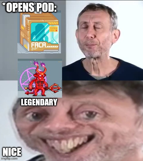 ninjqqq's tweet photo. When the FACA Gods are in your favor. (credit to #822 owner) #joinFACA
#MemeContest
#MADAFACA
@FacaFactory 
https://t.co/nEIcsOb3No https://t.co/Q6Ju4cFlj7