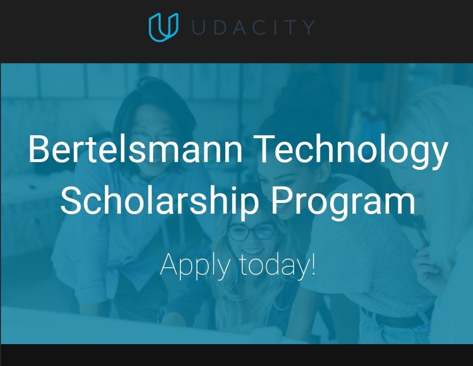 teneikaask_you's tweet photo. Udacity opened up another scholarship. Want to learn ☁️ 📊📉

📅Apply by 11/30
📝Choose a path: Azure, Data Analytics or ML w/ TensorFlow
💻BUILD
🎓Get another scholarship for the Nanodegree!
➡️https://t.co/8yjIDluLZI

#100DaysOfCode #Cloud #Python #WomenWhoCode #BlackTechTwitter https://t.co/RsVR8uR7Pr