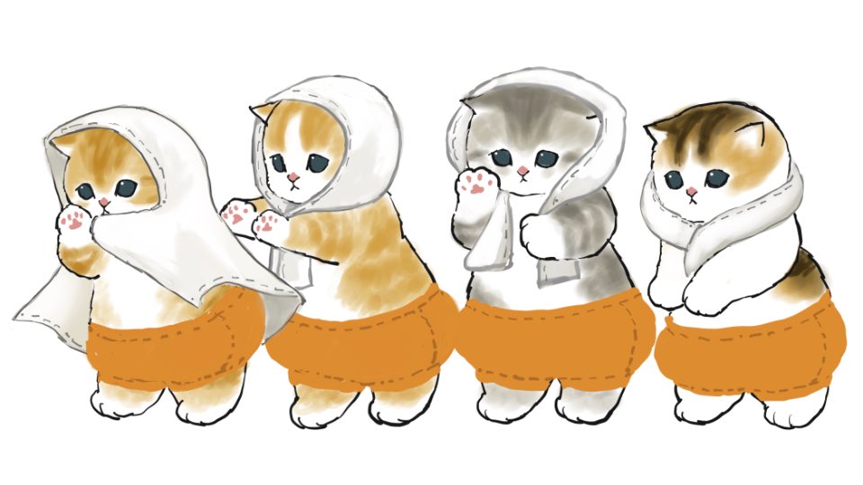 「ハロウィンパーティー会場は
どちらですか?🎃 」|ぢゅの🐈のイラスト