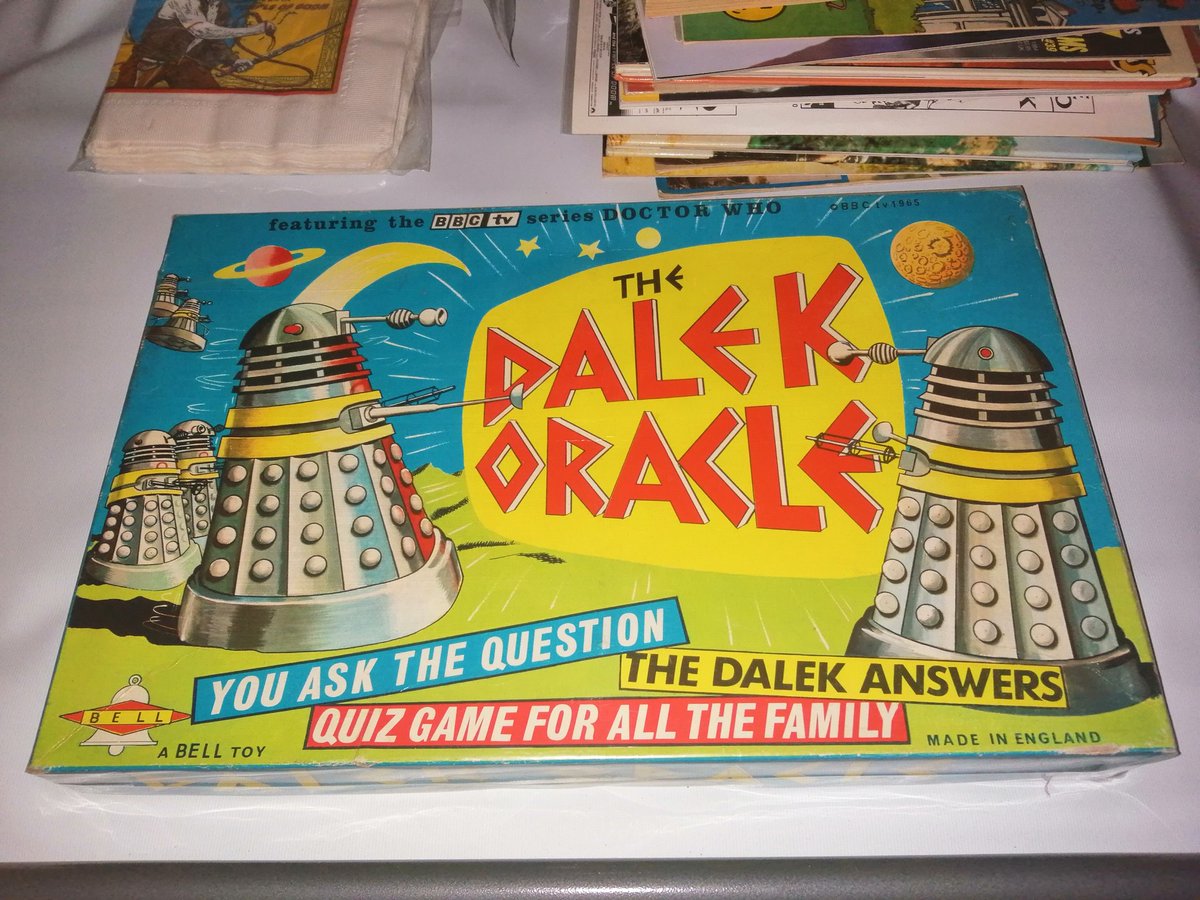 Classic #DrWho #dalek #vintagetoys added to museums collection