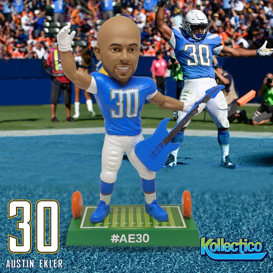 BobbleheadBoss's tweet photo. Limited Edition Austin Ekeler Bobbleheads🏈 Save $15 at
https://t.co/tWqTZTZjEF? https://t.co/tCO1ZYxjkz