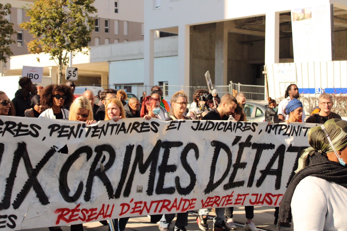 Contre le racisme, les violences policières et pour dénoncer le déni de justice rencontré par les familles de victimes, nous étions hier à Sarcelles aux côtés du collectif <a href="/justicepouribo/">Justice pour Ibo</a>.✊