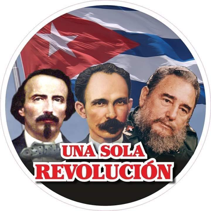 @ZAxTi #XCubaYo defenderé por siempre la Revolución Cubana 🇨🇺, la única, la q empezó el 🔟 de Octubre de 1868.
#CubaLibreYSoberana
#DeZurdaTeam 🤝 #Cuba 🇨🇺