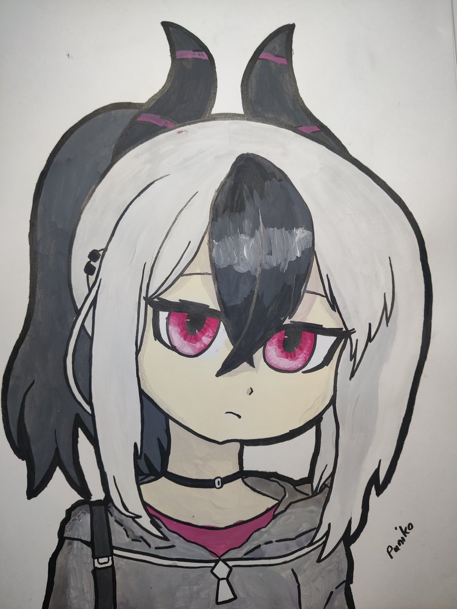 DrawsJulian's tweet photo. Onikata Kayoko

My first try with watercolours

#BlueArchive 

https://t.co/hQh0KTmIHR https://t.co/A9ilYnK4fC