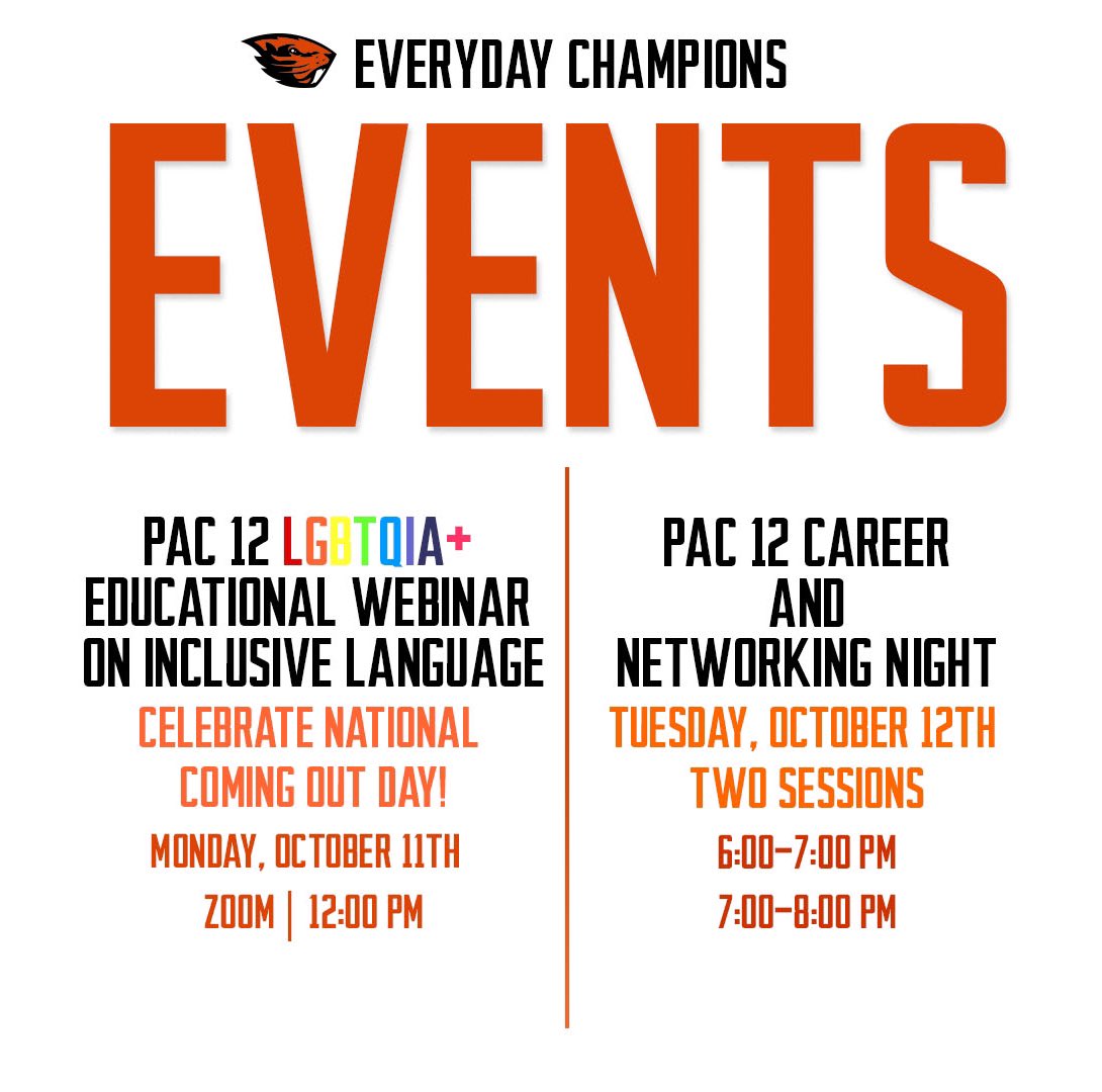 Oregon State SAAC tweet media