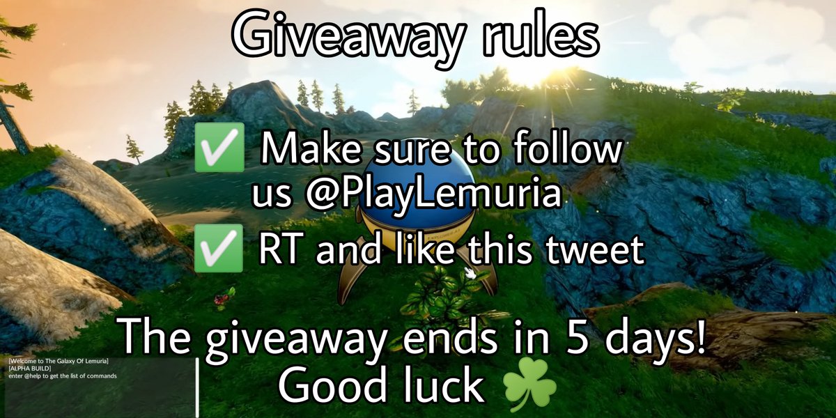 PlayLemuria's tweet image. GIVEAWAY ALERT

We are doing a giveaway to celebrate the upcoming Founder Sale 🥳
10 winners will be randomly selected and each winner will receive a Founders Booster Pack which includes a Limited Edition RARE NFT Mushroom Hat

All you have to do is follow the rules⬇️
Good luck☘️