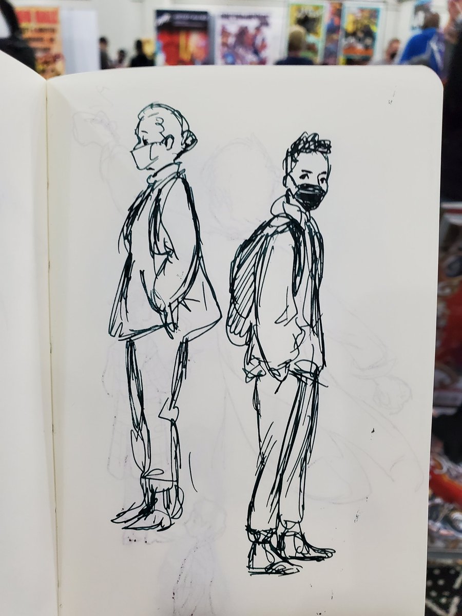 Sketches at NYCC 