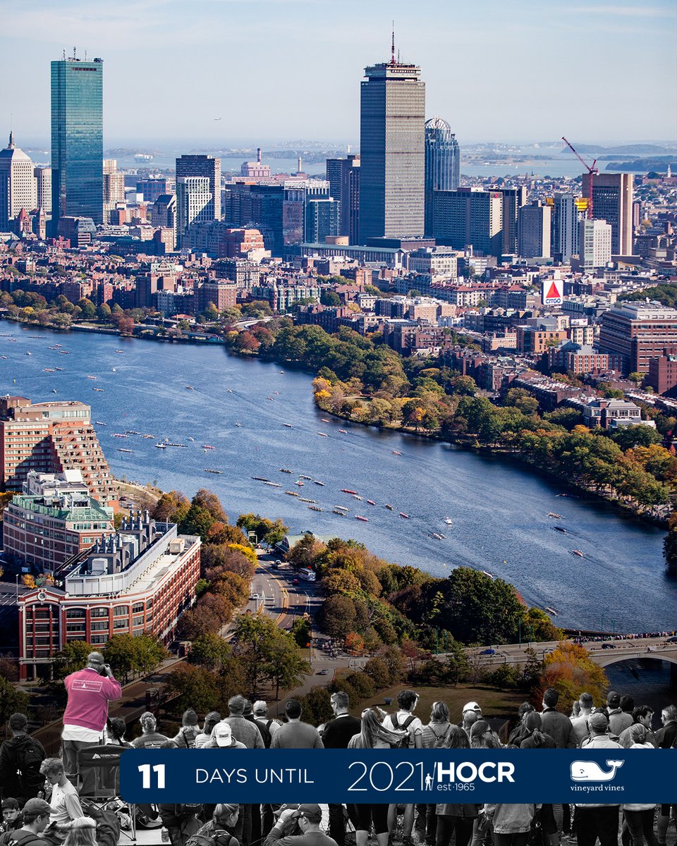 HOCR's tweet image. Rowers love that dirty water. 11 days until the Charles is packed with boats! #HOCR2021