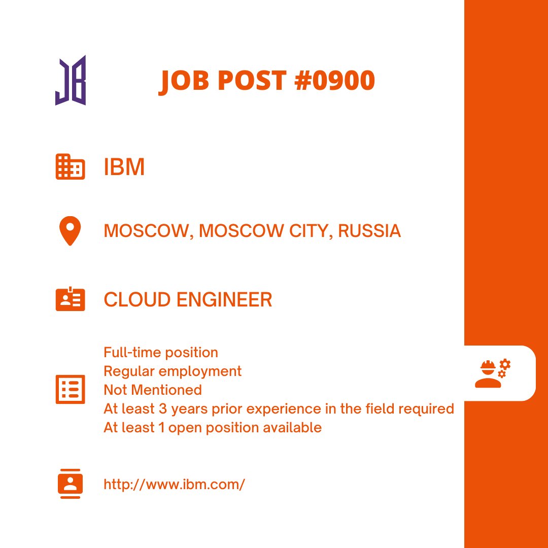 BTSARMYJobBoard's tweet photo. #BAJBRussia
MOSCOW, MOSCOW CITY, RUSSIA
https://t.co/oHjDr5OnFW
#BAJBEngineering #BAJBInfoTech
ARMYs, kindly contact the job poster / hiring party directly for more information. π
Good luck! π https://t.co/LyNZDqV3SI