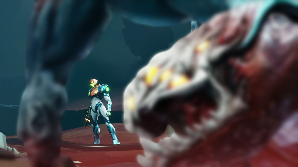 carlosfpicazo's tweet photo. Después de horas perdida... Por fin veo una salida y tras ni sé los intentos, 1er bicho aniquilado #metroiddread #queangustia  #NintendoSwitch https://t.co/VU1IWZQ9HW