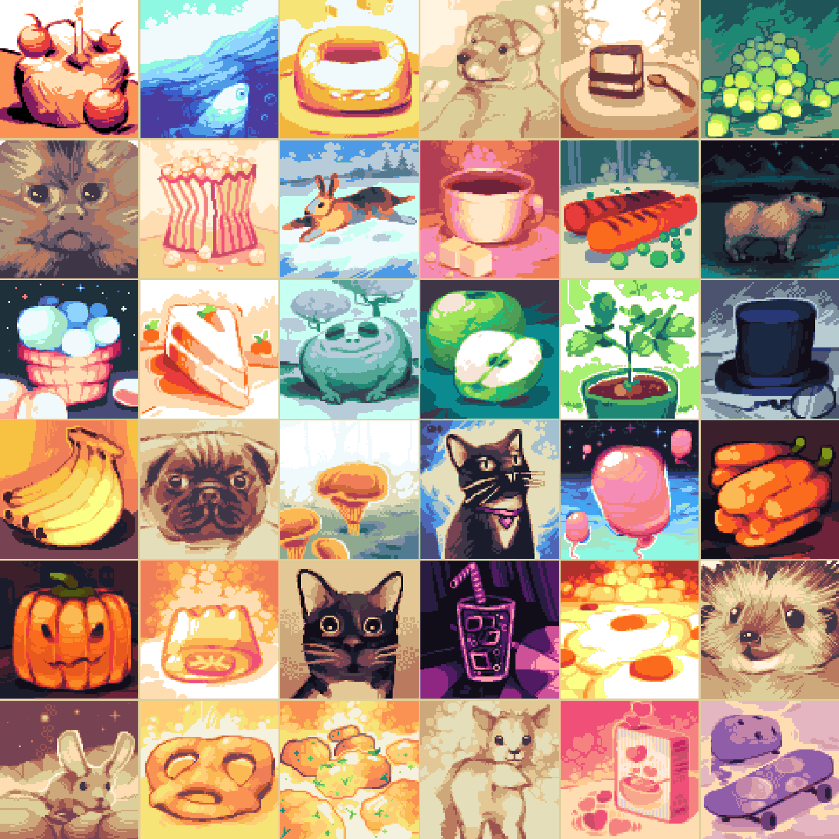 dethrood2's tweet photo. #ドットの日 #pixelartday

A new pixel art challenge collection for Pixel Art Day. https://t.co/aViCxy0czT