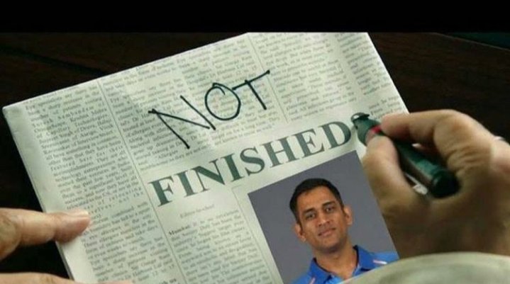 SumeetNeeraj's tweet photo. "#Dhoni finishes off in style!" 😋

#DCvCSK #IPL2021 #VIVOIPL #CSKvDC #CSK #Yellove https://t.co/q4G4zXFdmY