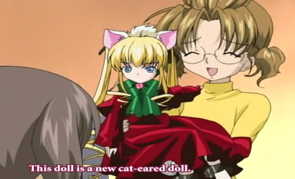 FriendlessW's tweet photo. Cat Ear Shinku~♡♡♡
.
#anime #rozenmaiden #kawaii https://t.co/6YUNveJo8a