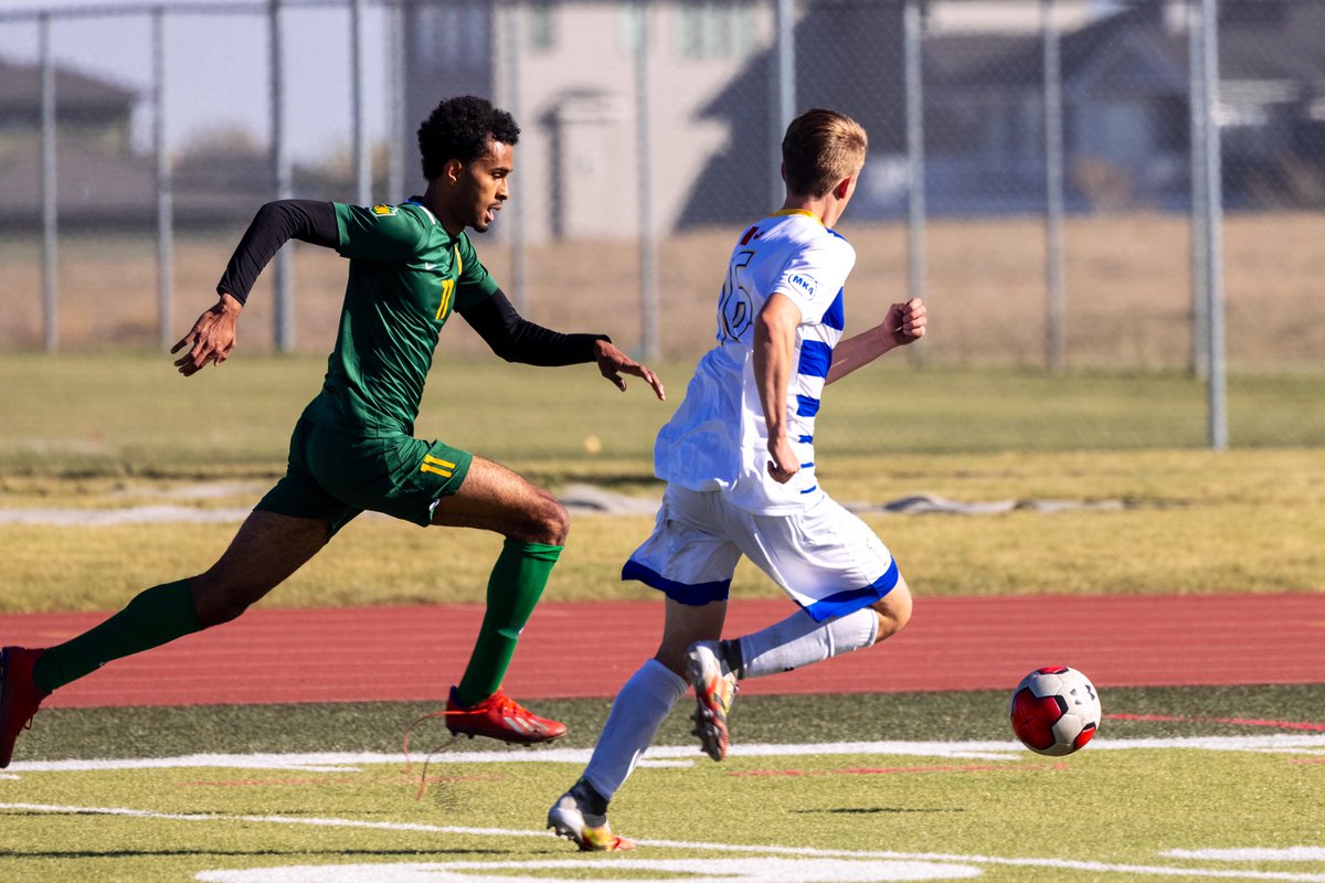 Time for game two today at 2:15pm, <a href="/Horns_Soccer/">Horns Soccer</a> facing <a href="/BearsandPandas/">UAlberta Golden Bears & Pandas</a>! The last game they played was a tie; come support the Horns and bring them the win!

#YQL #Lethbridge #GoHorns #LethbridgeSports
