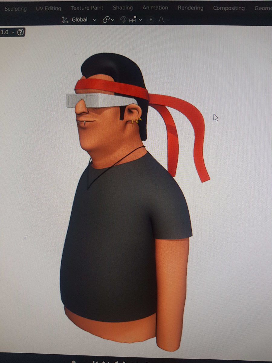 FTactiks's tweet photo. Project 3D print my NFT: I contacted my 3d modeler and gave him pictures of my NFT. Progress so far . Soon as hes done, imma do a quality check on the model file,  print it and paint it. I will show the final results to see who else wants one. stay tuned #CryptoDadsNFT  #3dprint https://t.co/YTgs4lz3KZ