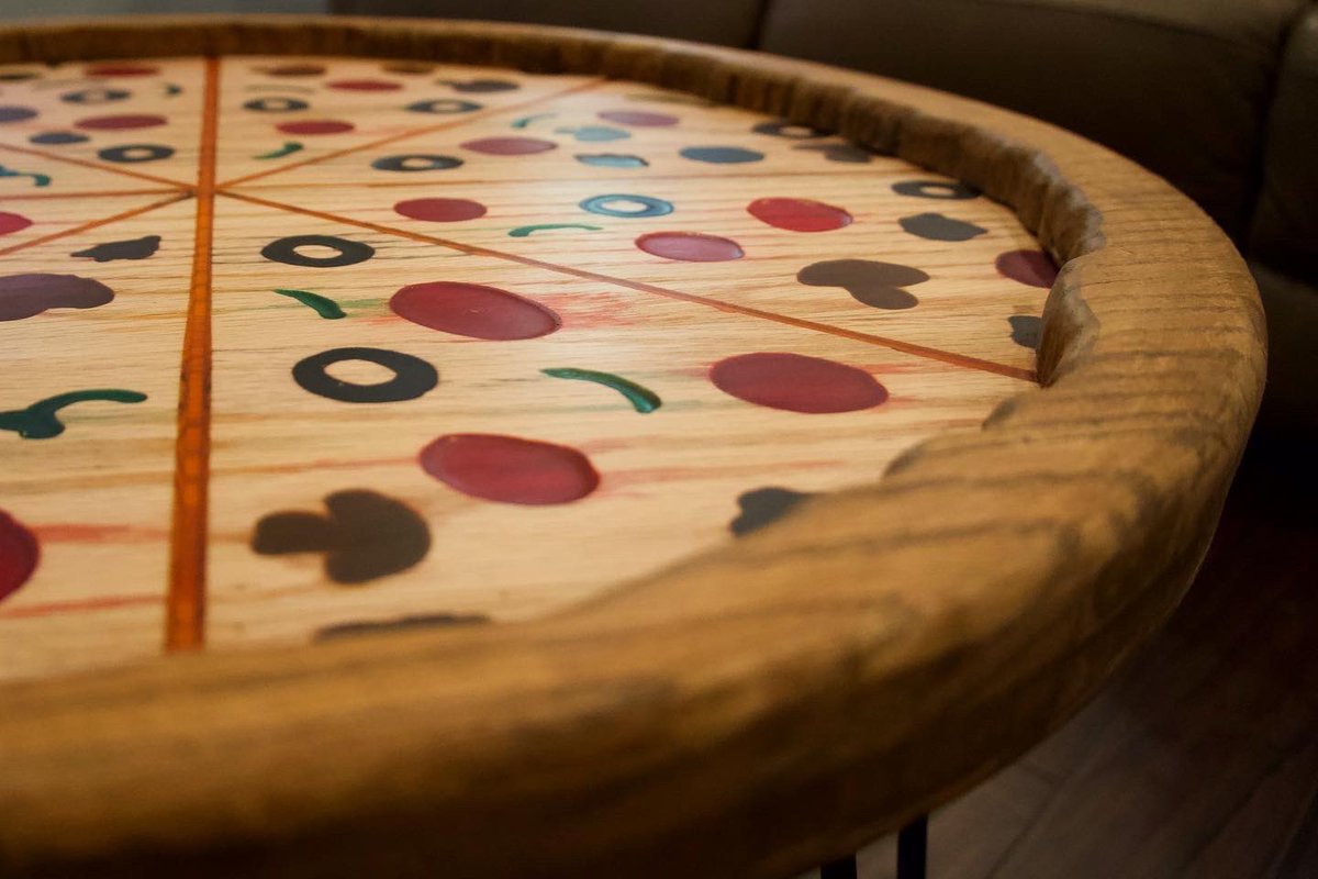 AppleLovingNano's tweet photo. Hi friends! I need your help. I entered a build challenge - This is a DIY Pizza-shaped coffee table!

https://t.co/pO0QIOJYDh

If you're interested, check out the DIY video! YouTube values view duration, likes and comments, shares, etc. Any engagement greatly appreciated! https://t.co/6gVOg3u4vE