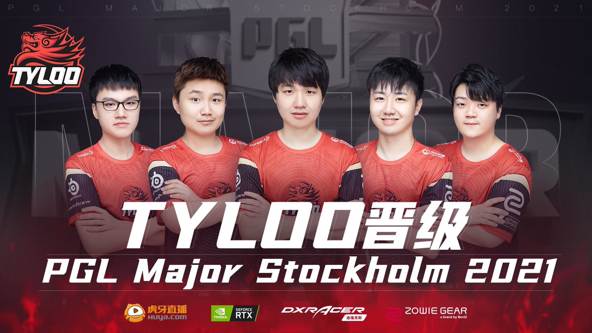 tyloogaming's tweet photo. We are coming to the Major!
After a full year of hard work, the boys finally  made it to the PGL Major Stockholm 2021! 
Now it's time to show the world what we got!
Let's go TYLOO! #PGLMAJOR https://t.co/MB3ahIsU9k